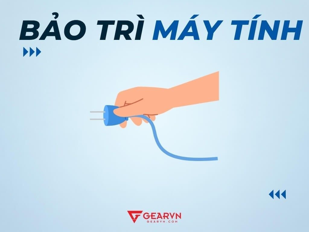 Tháo tất cả các dây kết nối - GEARVN