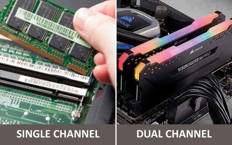 Ưu điểm nổi bật khi sử dụng 2 thanh 4GB hoặc&nbsp;1 thanh 8GB