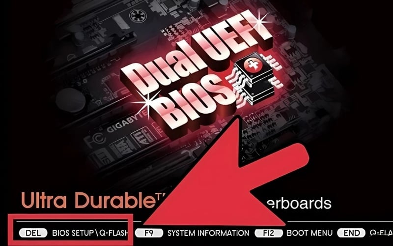 Truy cập BIOS/UEFI