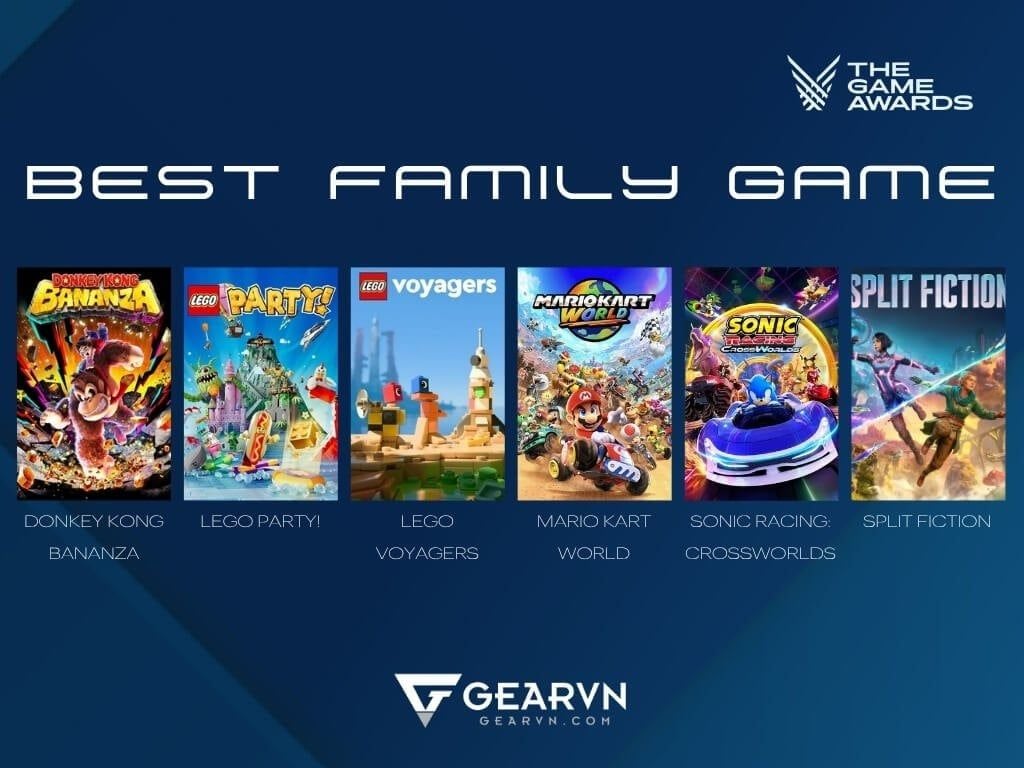 Game gia đình hay nhất (Best Family Game) - GEARVN