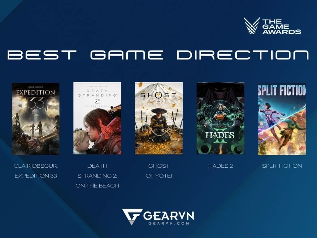 Game có hướng đi hay nhất (Best Game Direction) - GEARVN