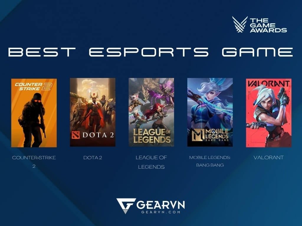 Game Esport hay nhất (Best Esports Game) - GEARVN