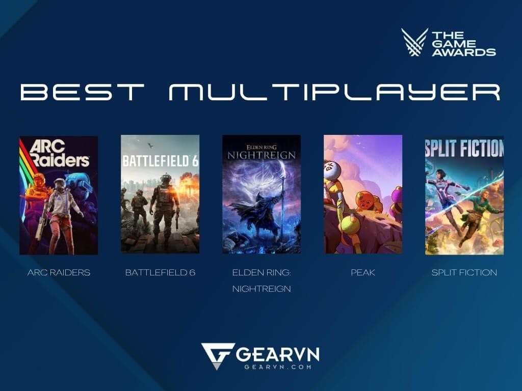 Game nhiều người chơi hay nhất (Best Multiplayer) - GEARVN