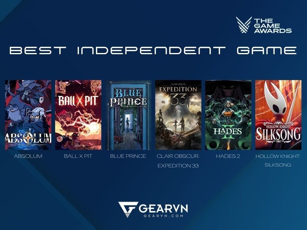 Game indie hay nhất (Best Independent Game) - GEARVN