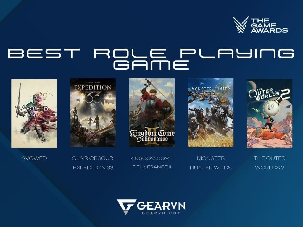 Game nhập vai hay nhất (Best Role Playing Game) - GEARVN