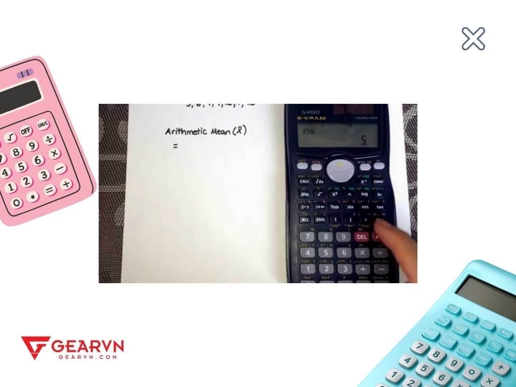 Lưu ý khi tắt máy tính Casio - GEARVN