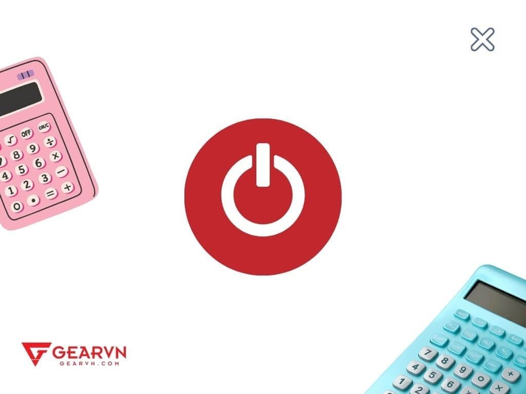 Lưu ý khi tắt máy tính Casio - GEARVN