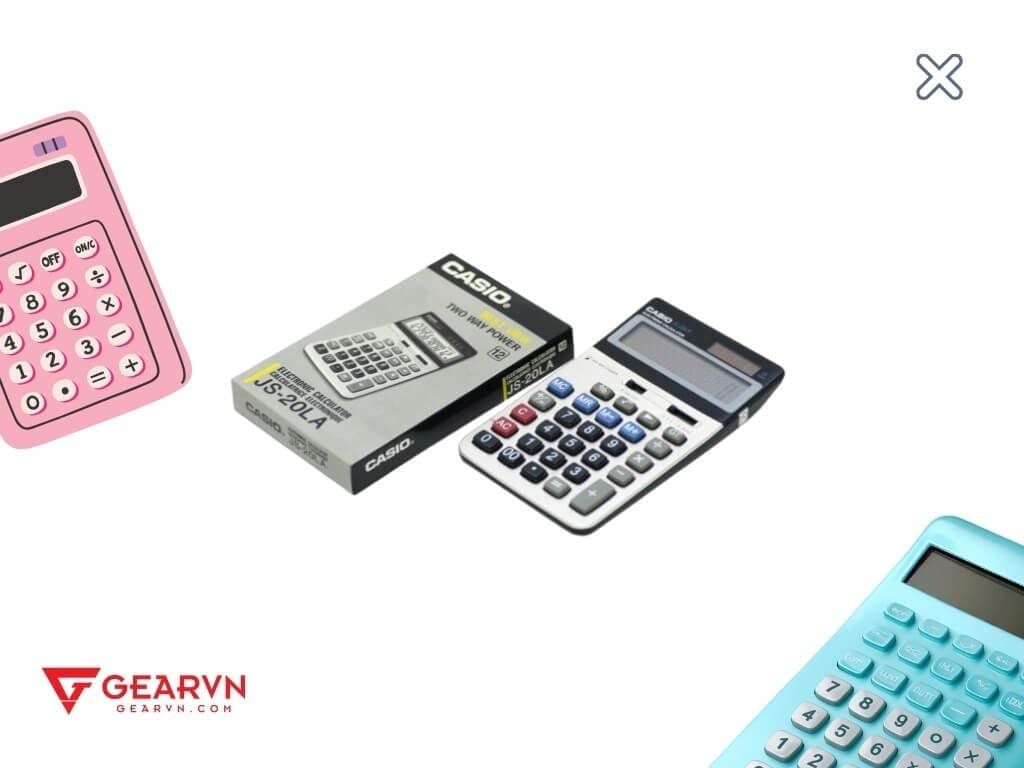 Cách tắt dòng máy tính Casio JS-20LA  - GEARVN