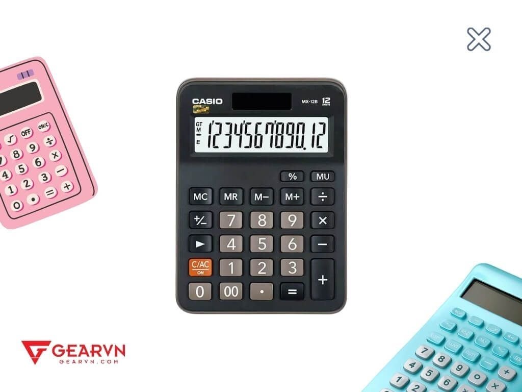 Cách tắt dòng máy tính Casio MX-12B - GEARVN
