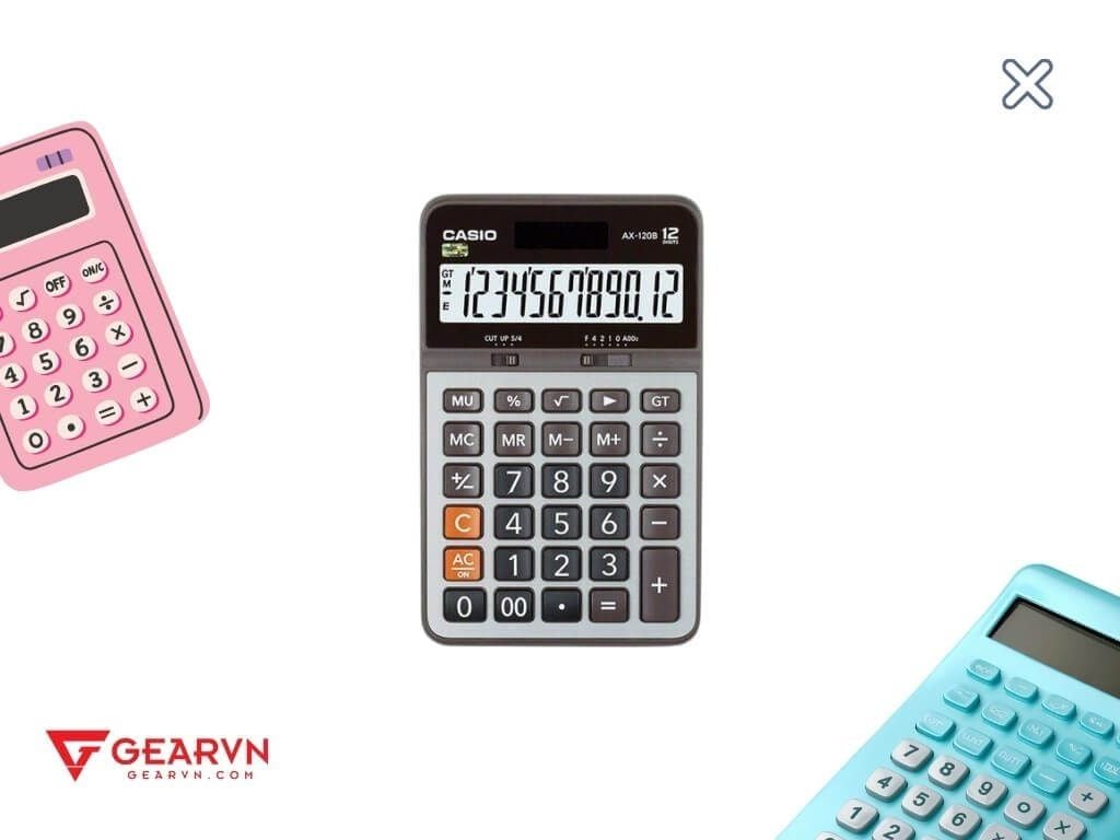 Cách tắt dòng máy tính Casio AX-120B - GEARVN