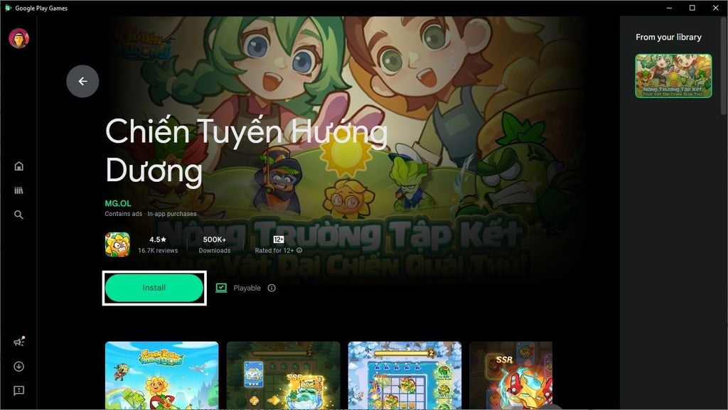 Tải Chiến Tuyến Hướng Dương trên máy tính và điện thoại - GEARVN