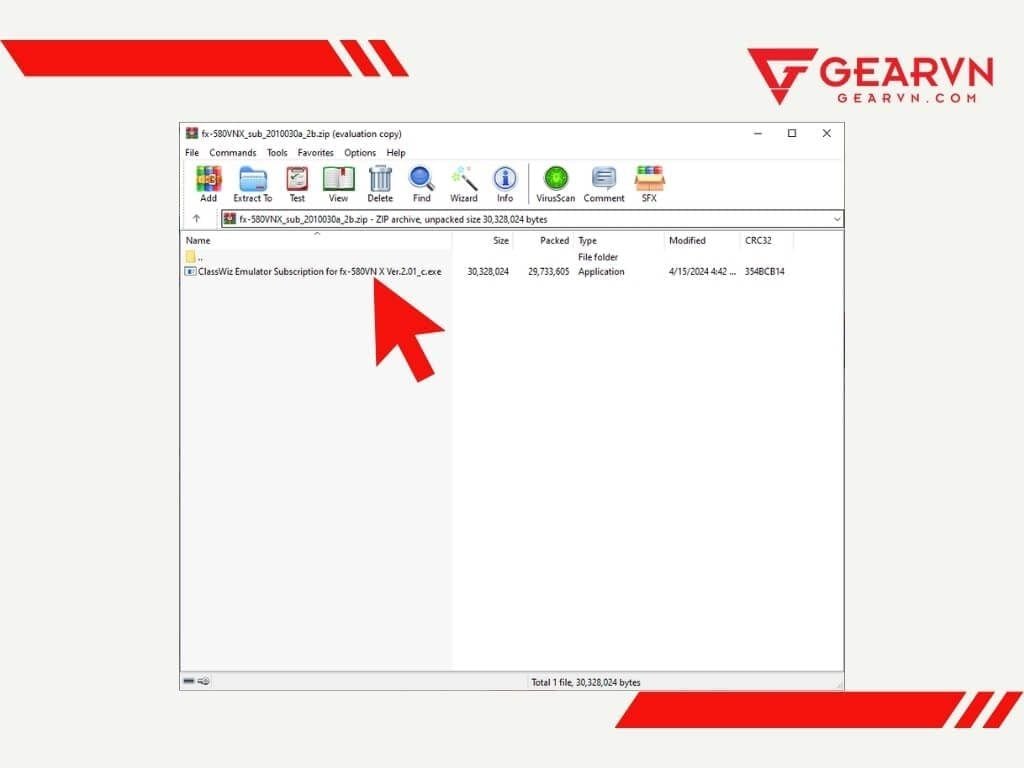 Cách cài giả lập máy tính Casio FX-580VN trên máy tính - GEARVN