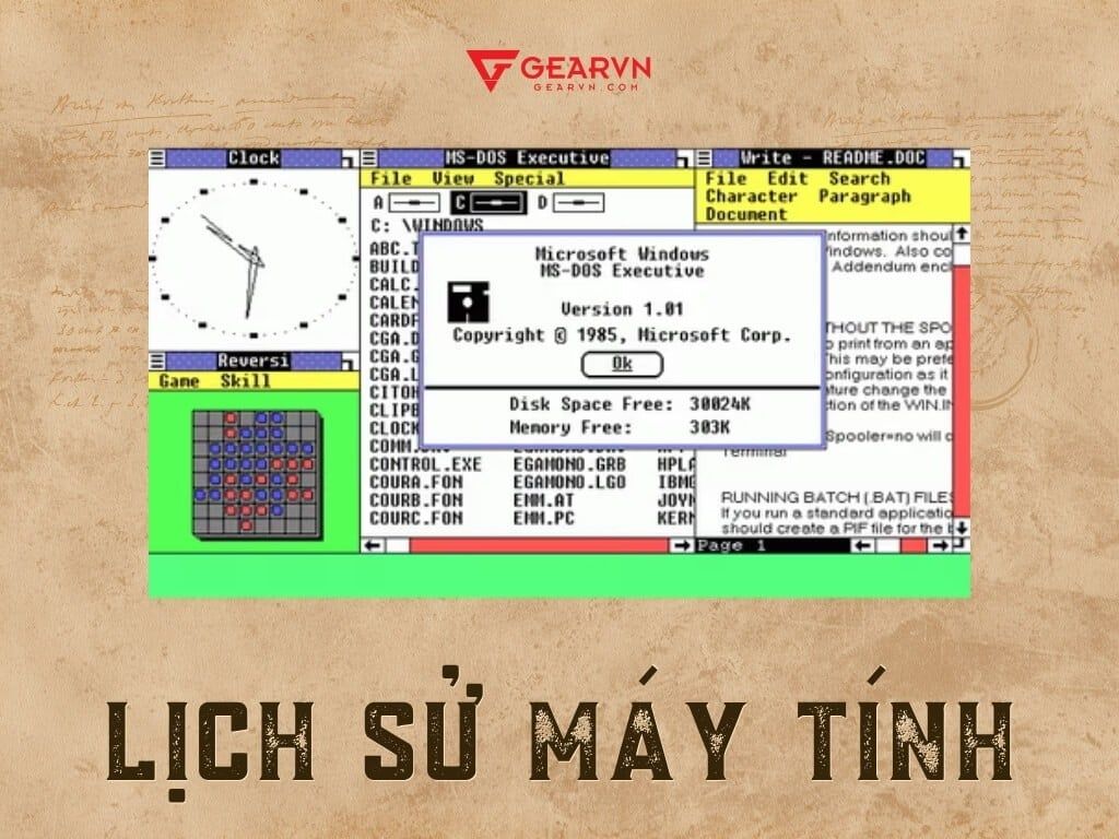 Chặng đường phát triển bền vững của máy tính (1953 đến nay) - GEARVN