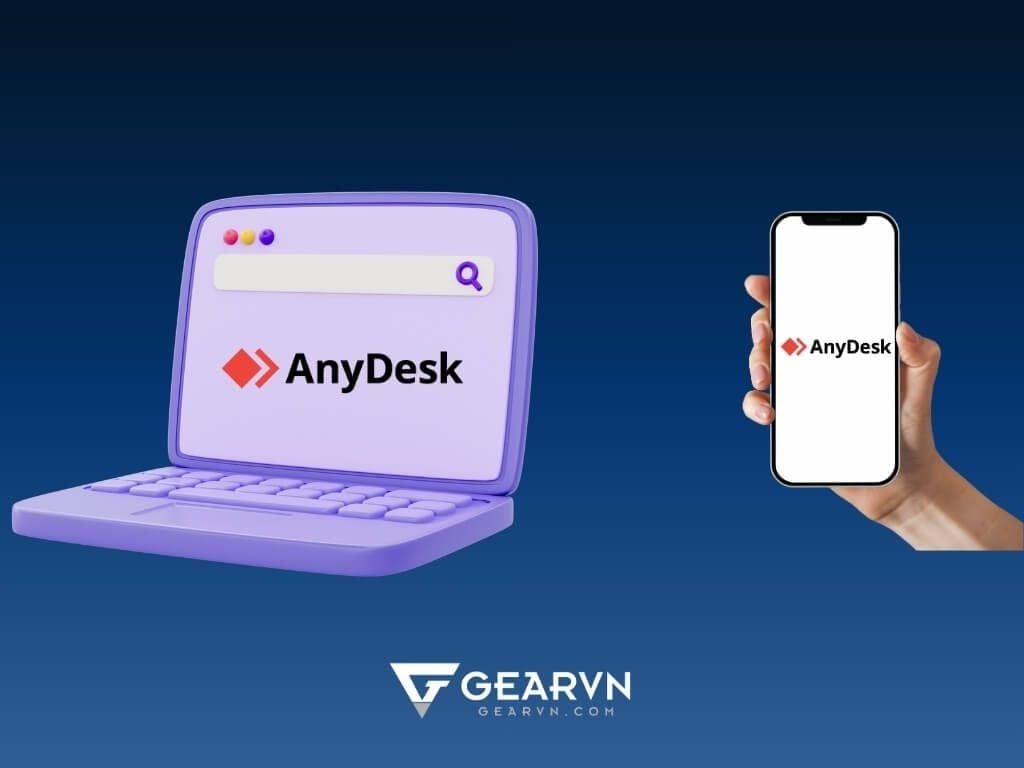 AnyDesk điều khiển điện thoại iPhone từ xa bằng máy tính - GEARVN