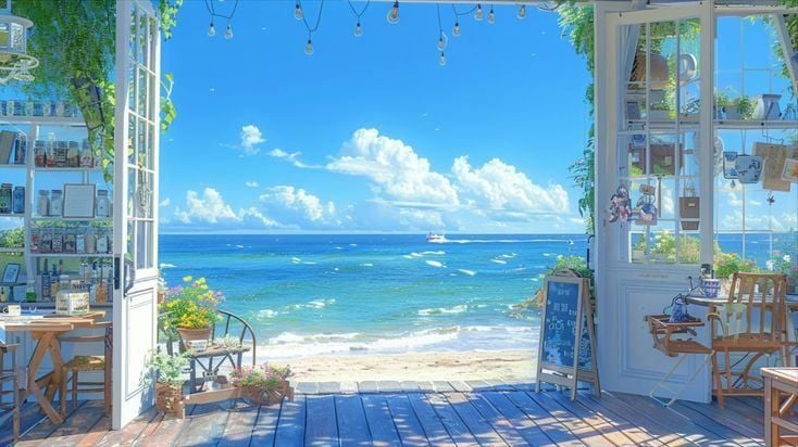 Hình nền máy tính chill Thiên nhiên tĩnh lặng