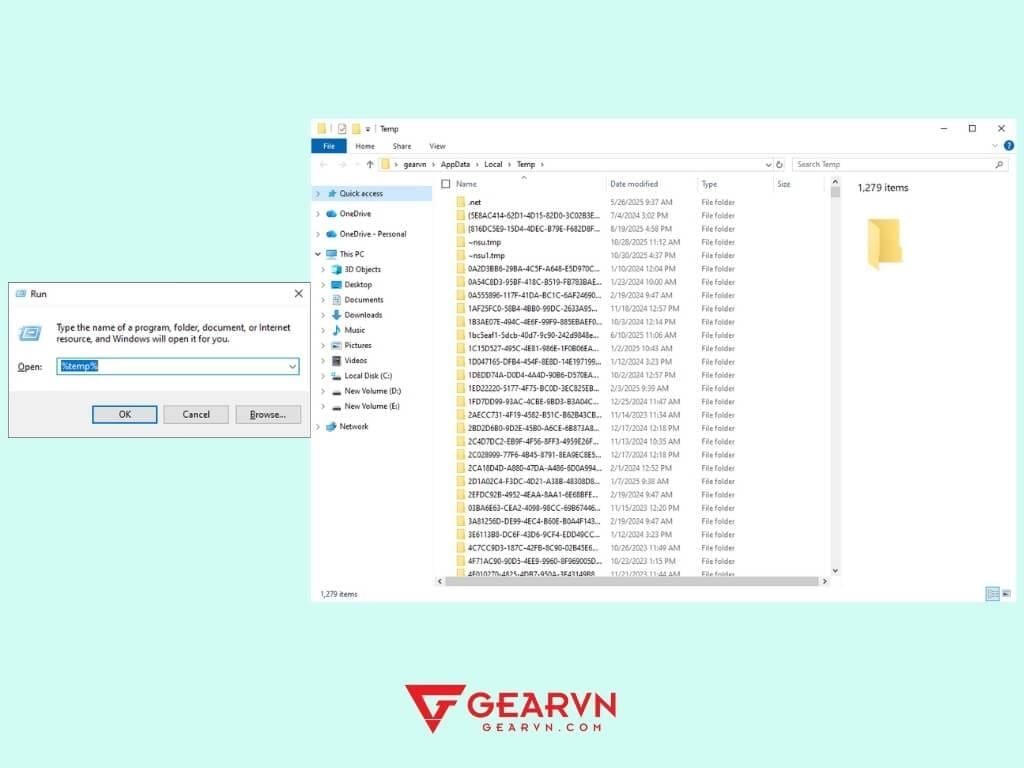 Dọn dẹp dữ liệu rác, không cần thiết - GEARVN