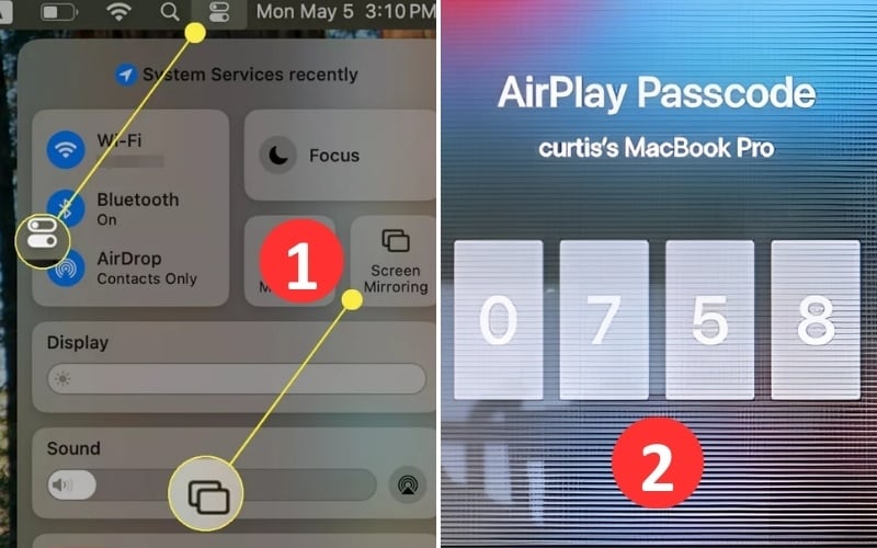 Sử dụng Airplay để kết nối