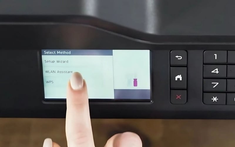 Chọn&nbsp;mục WLAN Assistant