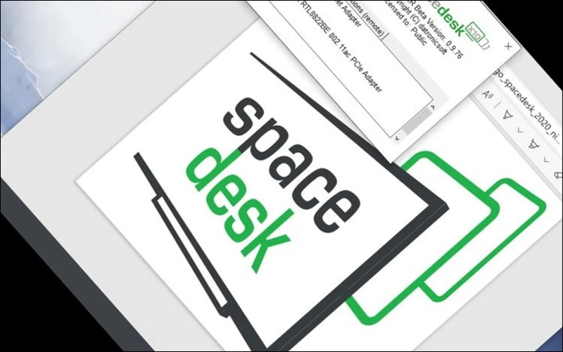 SpaceDesk là&nbsp;phần mềm hỗ trợ kết nối laptop&nbsp;thành màn hình phụ