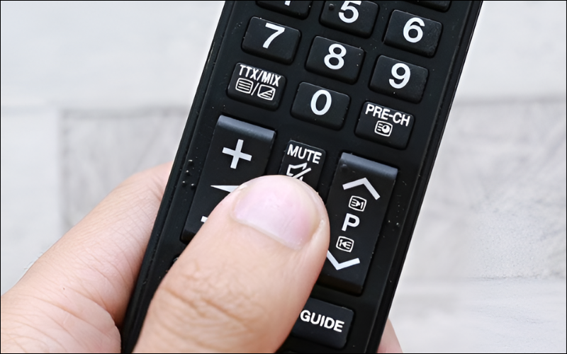 Kiểm tra trạng thái mute&nbsp;trên TV
