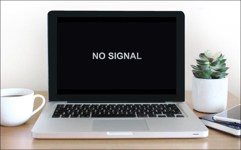 Máy tính bật lên nhưng màn hình hiện dòng chữ No Signal