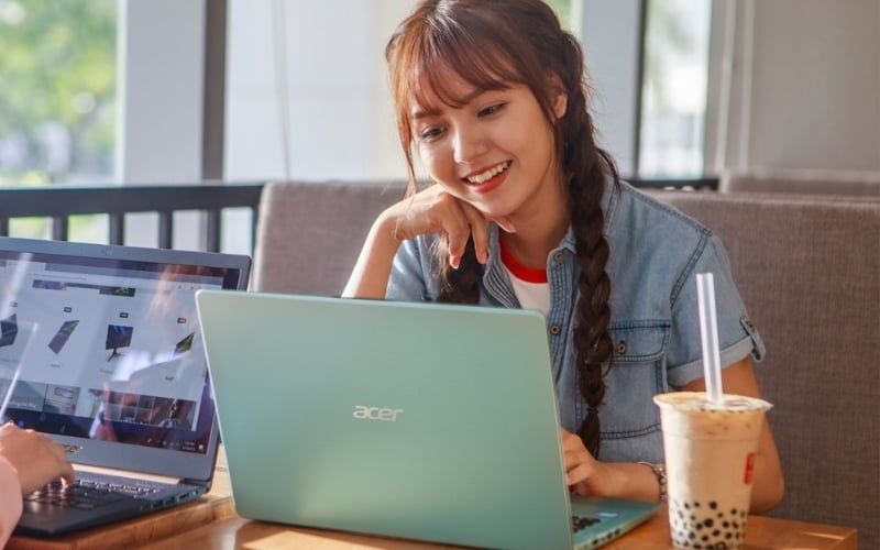 Laptop Acer làm đồ họa tốt nhờ hiệu năng mạnh và nhiều dòng chuyên dụng