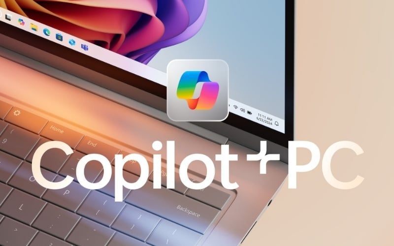 Đạt chuẩn Copilot+ PC với yêu cầu sức mạnh NPU đạt trên 40 TOPS