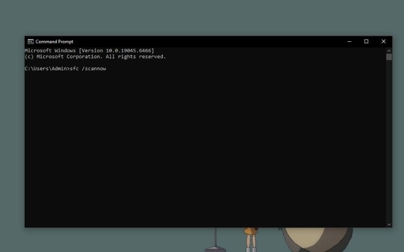Quét và sửa file hệ thống
