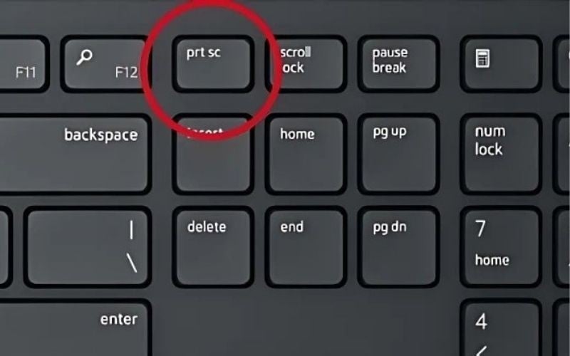 Phím Print Screen bị kẹt có thể là lý do laptop không chụp được màn hình