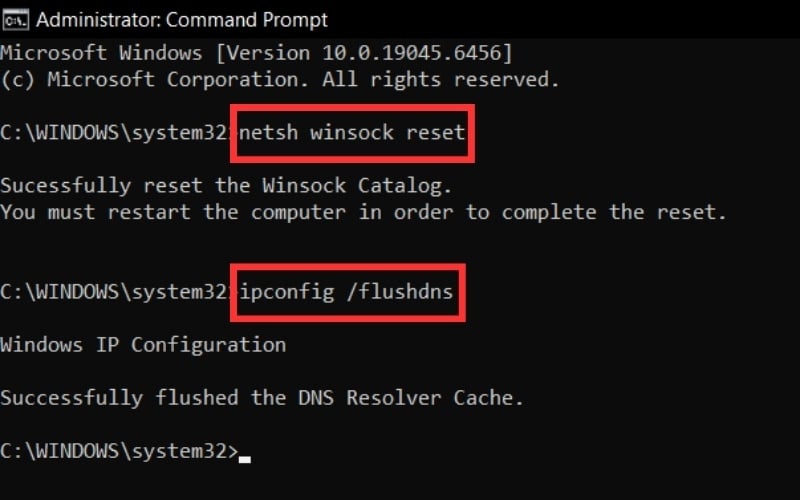 Sử dụng câu lệnh DOS trong Command Prompt (CMD)
