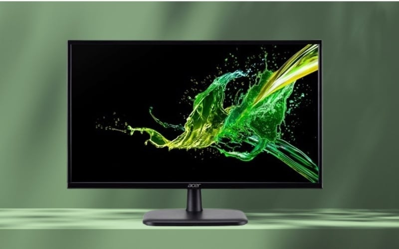 Các dòng màn hình gaming và văn phòng của Acer hiển thị màu sắc ở mức ổn