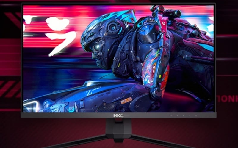 Phần lớn màn hình HKC sử dụng vật liệu nhựa cho vỏ và chân đế