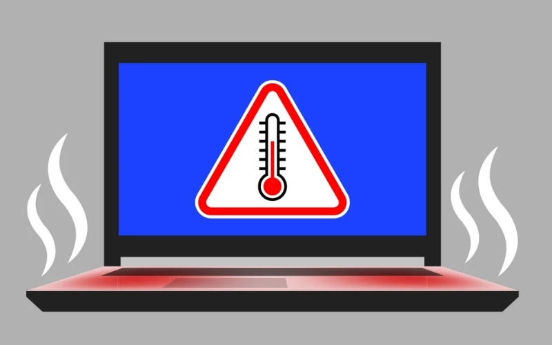 Nguyên nhân khiến màn hình laptop bị đen 1 góc