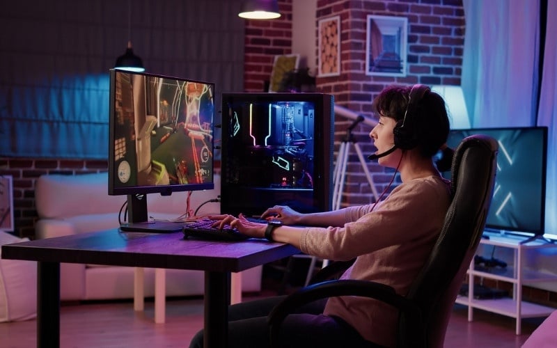 Lựa chọn kích thước và độ phân giải dựa trên diện tích góc máy và loại hình trò chơi bạn livestream