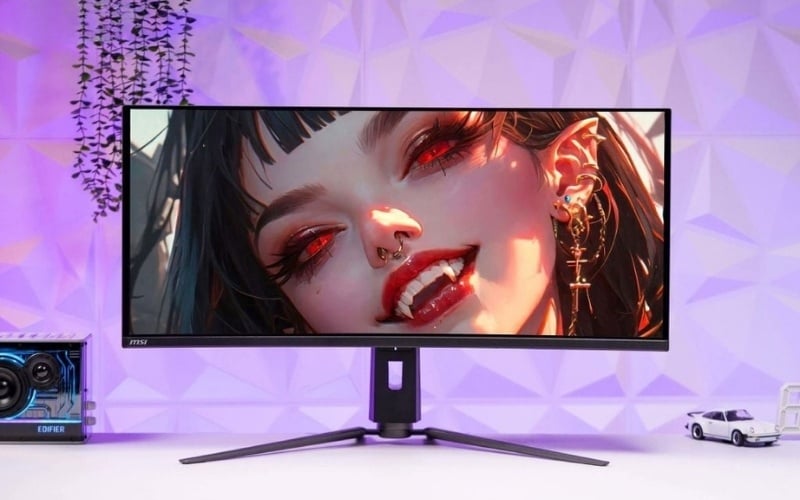 Điểm mạnh của màn hình MSI là có ngôn ngữ thiết kế riêng biệt cho từng dòng sản phẩm