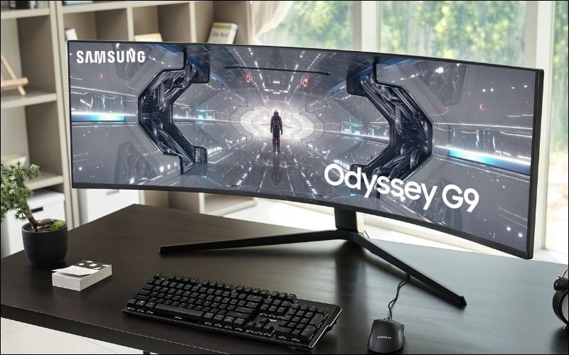 Màn hình cong 1000R cùng tính năng Eye Saver Mode giúp giảm mỏi mắt hiệu quả