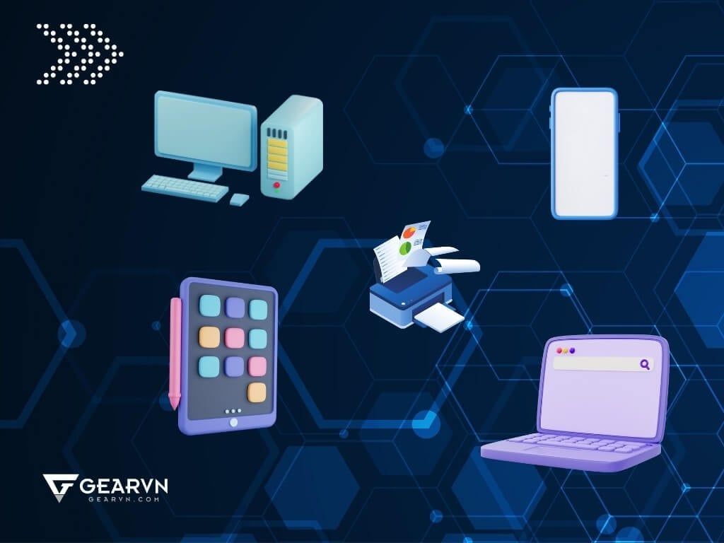 Mạng máy tính gồm mấy thành phần chính? - GEARVN