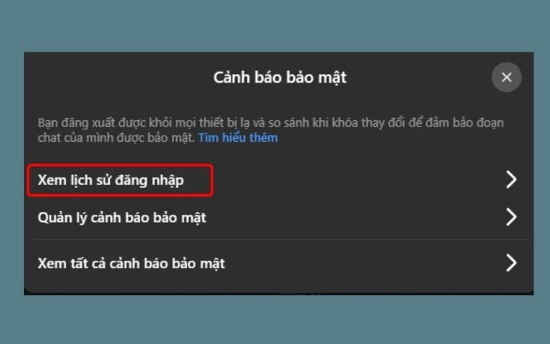 Thoát tài khoản Messenger trên các thiết bị khác