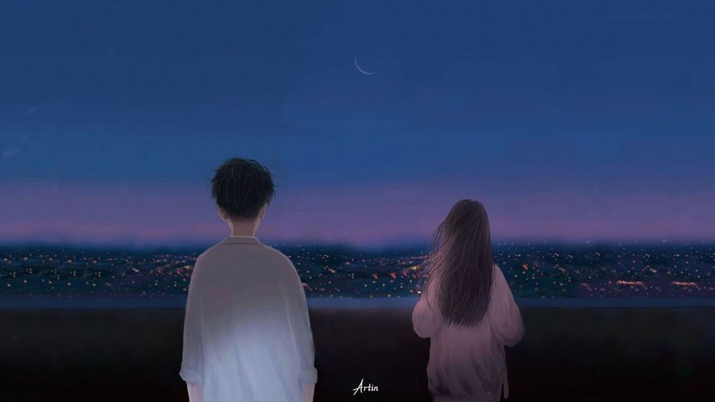 Hình nền máy tính chill tâm trạng buồn đẹp