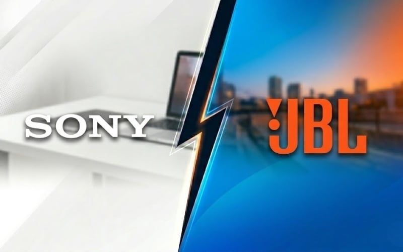 Sony và JBL đều là những thương hiệu thiết bị âm thanh cá nhân nổi tiếng toàn cầu
