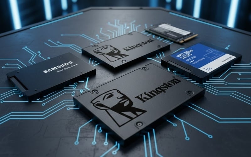Nên ưu tiên lựa chọn SSD từ các thương hiệu uy tín