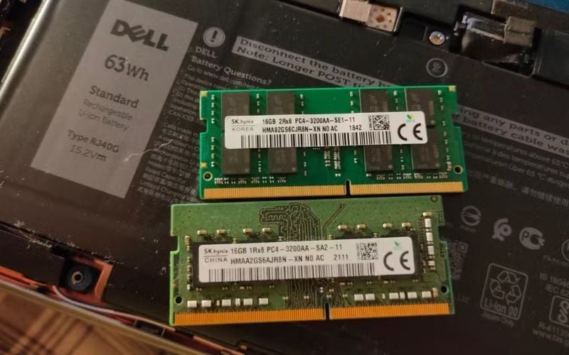 Ưu tiên lắp hai thanh RAM cùng thông số để kích hoạt Dual Channel