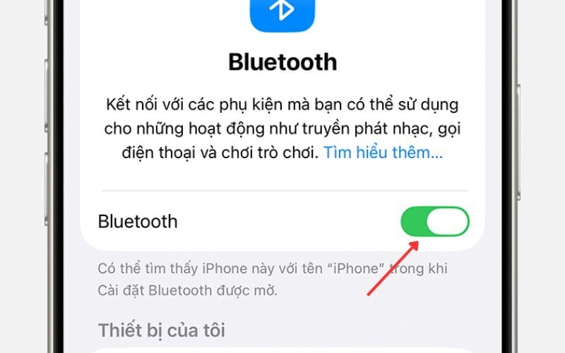 Tắt và bật lại Bluetooth trên điện thoại/máy tính để kết nối lại