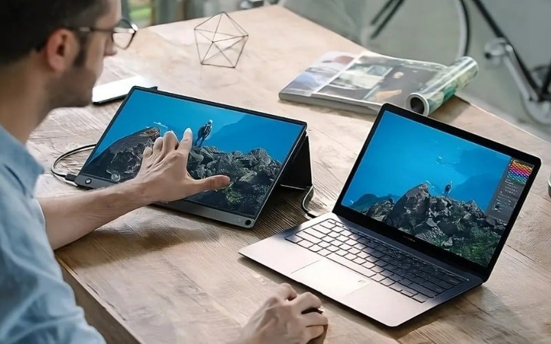 Thiết lập một không gian làm việc hai màn hình chỉ mất vài giây