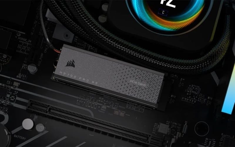 Tản nhiệt nhôm giúp SSD mát hơn, tránh giảm hiệu năng và giữ tốc độ ổn định