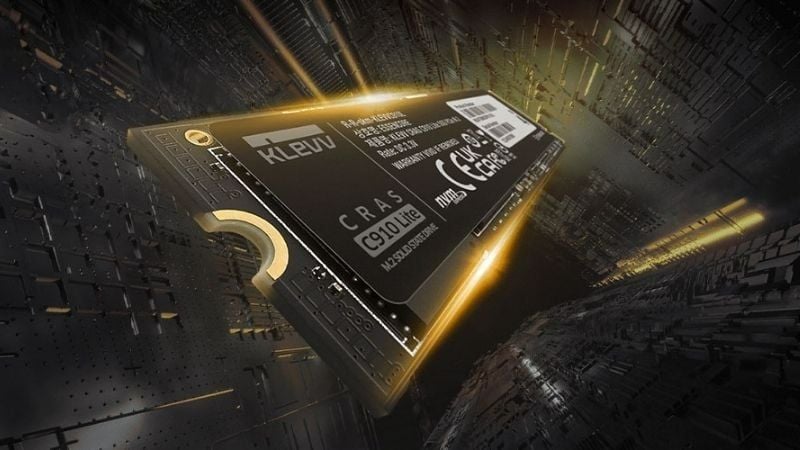 Chip nhớ 3D TLC NAND đảm bảo độ bền lâu dài cho ổ cứng SSD KLEVV
