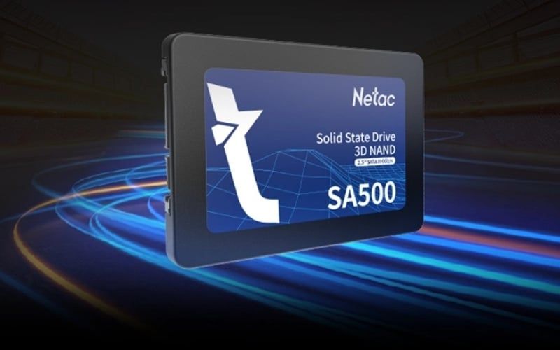 SSD Netac giá rẻ, tốc độ nhanh hơn HDD, hỗ trợ cả SATA 3 và NVMe