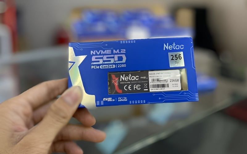 Nên chọn SSD từ 240–256GB trở lên để đủ cài Windows và dùng ổn định
