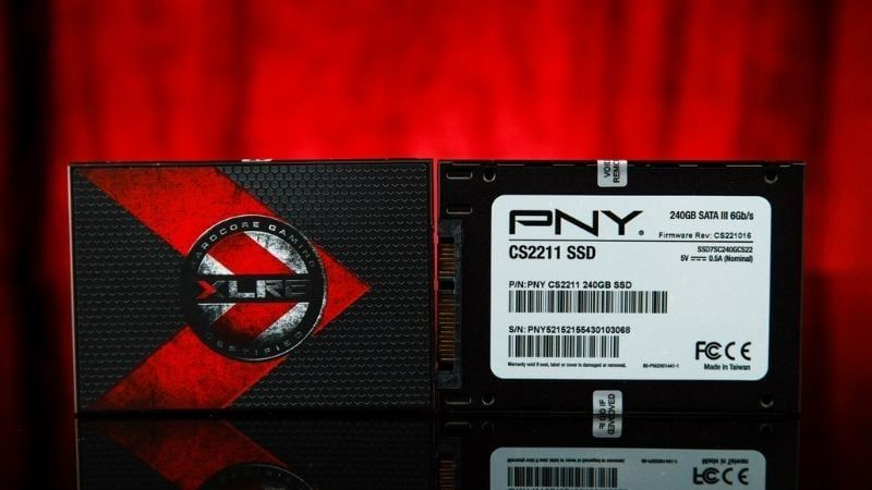 Công nghệ NAND Flash TLC/QLC giúp SSD PNY đạt độ bền cao