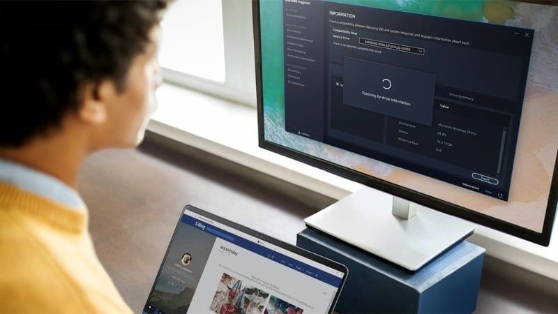 Phần mềm quản lý SSD tiện lợi Samsung